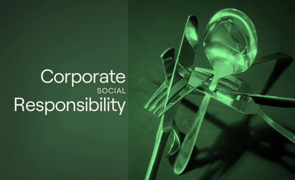 Corporate Social Responsibility with food